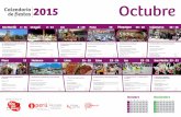 Calendario festividades octubre 2015