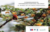 Folleto "Conservando el Patrimonio Natural de Chile. El Aporte de las Áreas Protegidas"