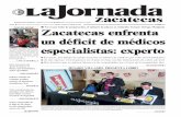 La Jornada Zacatecas, jueves 22 de octubre del 2015