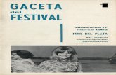 8º Festival - Gaceta Día 1 - 17 de marzo de 1965