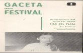 8º Festival - Gaceta Día 8 - 24 de marzo de 1965