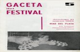 8º Festival - Gaceta Día 5 - 21 de marzo de 1965