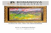 Bonanova Subastas catalogo subasta noviembre 2015