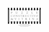 Puzzle constructivo y vitrina