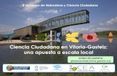 Ciencia Ciudadana en Vitoria-Gasteiz:: una apuesta a escala local