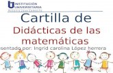 Cartilla de didactica de las matematicas