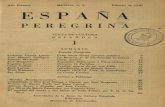 España Peregrina Año i num 1 febrero de 1940