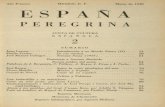 España Peregrina Año i num 2 marzo de 1940