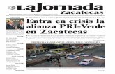 La Jornada Zacatecas, sábado 28 de noviembre del 2015