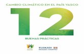 Cambio Climático en el País Vasco. 12 Buenas Prácticas