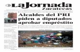 La Jornada Zacatecas, miércoles 23 de diciembre del 2015