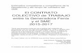 El CCT entre Generadora Fenix y el SME 2015 2017