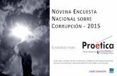 Encuesta nacional corrupción 2015 ipsos