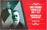 Constituciones Federales de 1857 y 1917