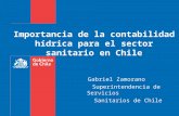 Gabriel Zamorano - Importancia de la contabilidad hídrica para el sector sanitario en Chile