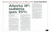 Noticias del Sector Energético 22 Marzo 2016