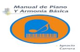 Manual piano y armonia basica 1