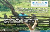 Informe Monitoreo Conflictividad y Política Agraria · Enero 2016