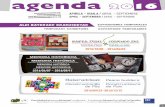 Agenda apirila-iraila // abril-septiembre 2016