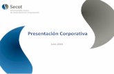 Presentacion Corporativa de SECOT 2016