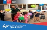Cuenta Publica Participativa JUNJI 2015