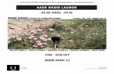 AADK Radio lanzamiento | 30 de Abril 2016, 20H CET