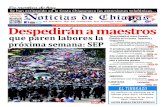 NOTICIAS DE CHIAPAS, EDICIÓN VIRTUAL; SÁBADO 14 DE MAYO  DE 2016