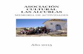 Asociación Cultural Las Alcublas: Memoria 2015