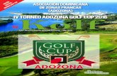 Kolf by GD Edición Especial IV ADOZONA Golf Cup 2016, Publicación Propiedad de PIGAT SRL, (R)