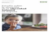 Resumen estudio obesidad infantil en España