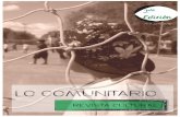 Revista Cultural LO COMUNITARIO
