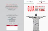 Guía para turistas de los juegos olímpicos Río 2016