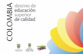 Colombia, el Ministerio de Educación