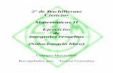 2º de Bachillerato Ciencias Matemáticas II Ejercicios de integrales ...