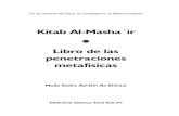 Kitab Al-Masha´ir Libro de las penetraciones metafísicas