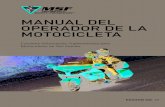MANUAL DEL OPERADOR DE LA MOTOCICLETA