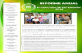 Informe anual 2014 de la Vicerrectoría de Extensión