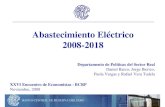 Abastecimiento Eléctrico 2008-2018
