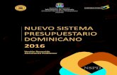 Nuevo Sistema Presupuestario Dominicano
