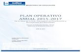 PLAN OPERATIVO ANUAL 2015-2017
