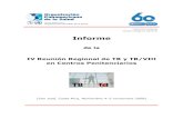 Informe de la IV Reunión Regional de TB y TB/VIH en Centros ...