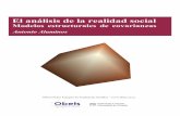 El análisis de la realidad social : modelos estructurales de ...