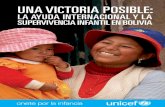 la ayuda internacional y la supervivencia infantil en Bolivia