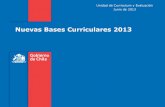 Nuevas Bases Curriculares 2013