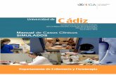 Manual de casos clínicos simulados, U de Cadiz