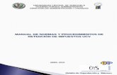 manual de normas y procedimientos de retención de impuestos ucv