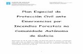 Plan Especial de Protección Civil ante incendios forestales