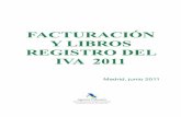 FACTURACIÓN Y LIBROS REGISTRO DEL IVA 2011