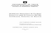Modelación Matemática de Caudales Recesivos para la Cuenca del ...