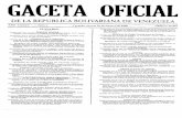 Page 1 5, GACETA 0FICIAL DE LA REPUBLICABOLIVARIANA ...